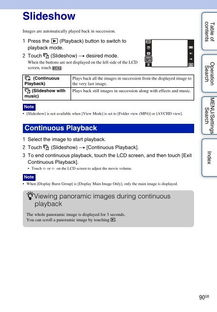 Sony DSC-TX9 - DSC-TX9 Istruzioni per l'uso Inglese