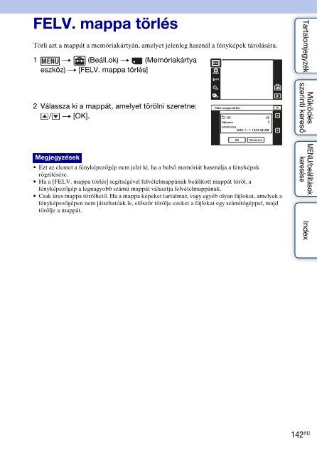 Sony DSC-TX9 - DSC-TX9 Istruzioni per l'uso Ungherese