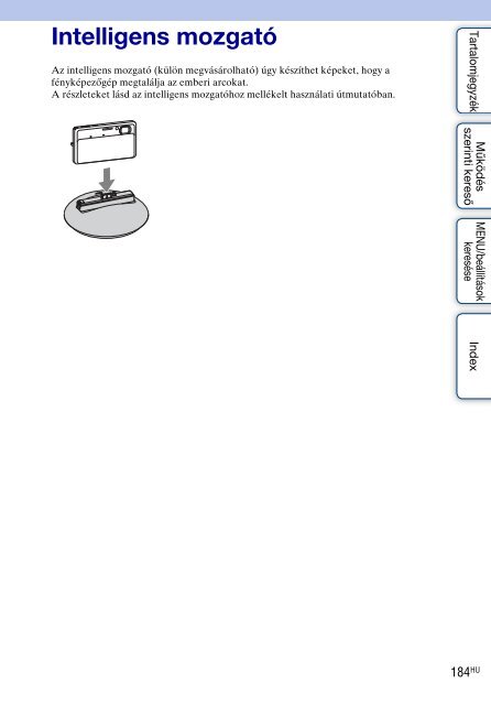 Sony DSC-TX9 - DSC-TX9 Istruzioni per l'uso Ungherese