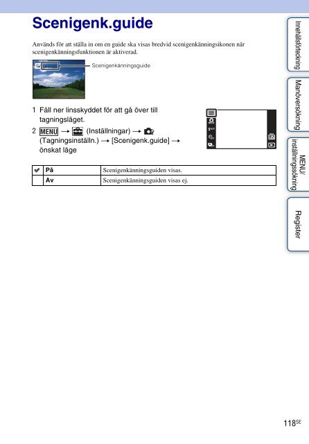 Sony DSC-TX9 - DSC-TX9 Istruzioni per l'uso Svedese