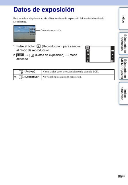 Sony DSC-TX9 - DSC-TX9 Istruzioni per l'uso Spagnolo