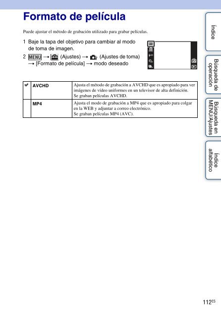 Sony DSC-TX9 - DSC-TX9 Istruzioni per l'uso Spagnolo