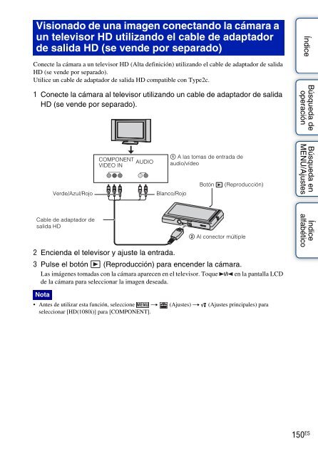 Sony DSC-TX9 - DSC-TX9 Istruzioni per l'uso Spagnolo