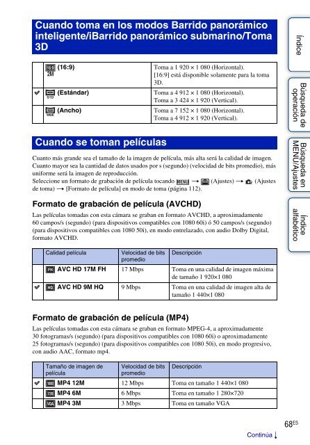 Sony DSC-TX9 - DSC-TX9 Istruzioni per l'uso Spagnolo