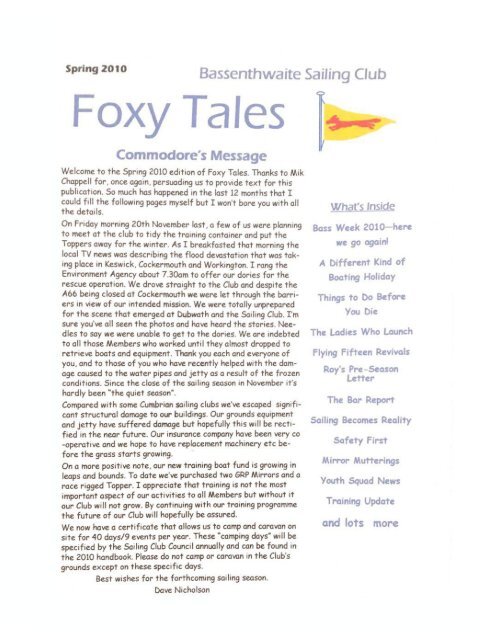 Foxy Tales 2010