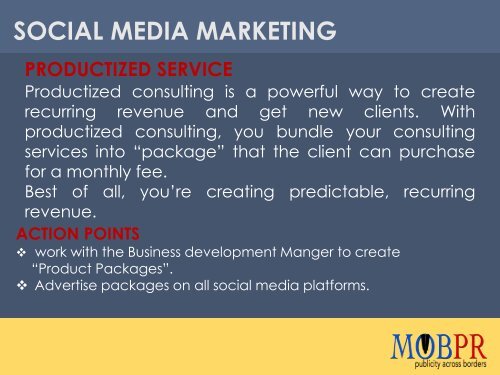 MOBPR SERVICES