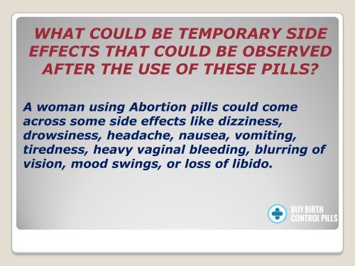 Now, Perform Medically Induced Abortion Via Abortion Pills