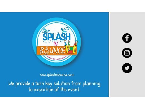 Splash N Bounce | Soft Play