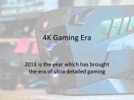 4k gaming era has now begun | 2018