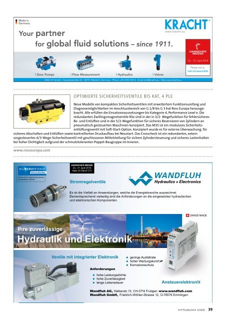 O+P Fluidtechnik 4/2018