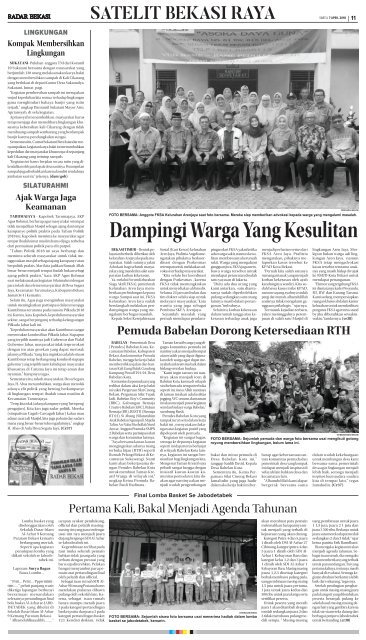 RADAR BEKASI EDISI 7  APRIL 2018