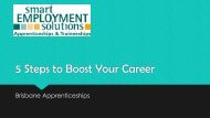 5 Steps to Boost Your Career