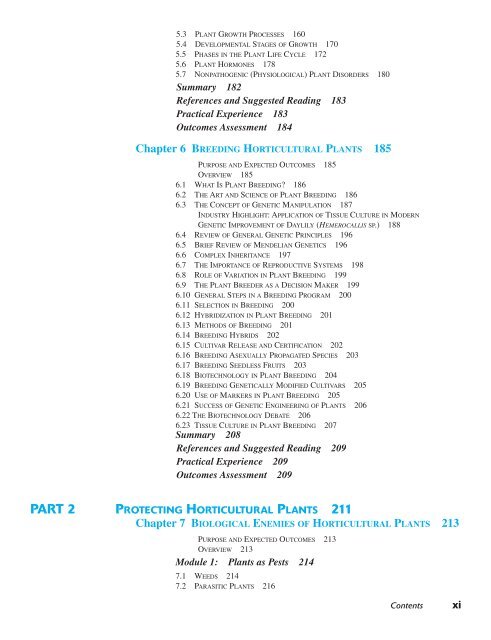 Horticulture Principles and Practices