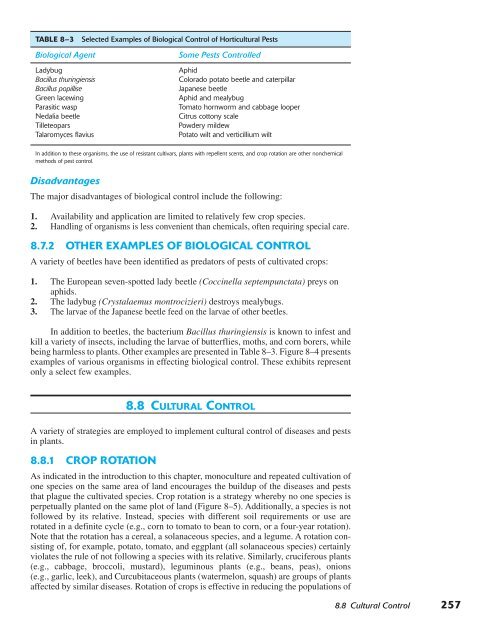 Horticulture Principles and Practices