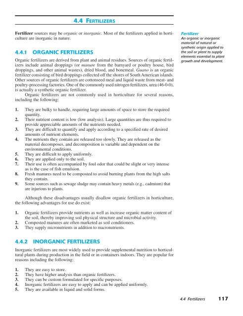 Horticulture Principles and Practices