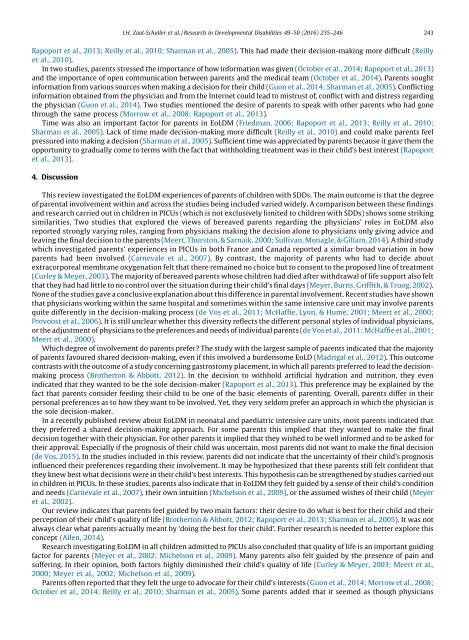 End-of-life decision-making for children with severe developmental disabilities