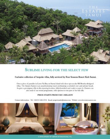The Estates Samui Ad