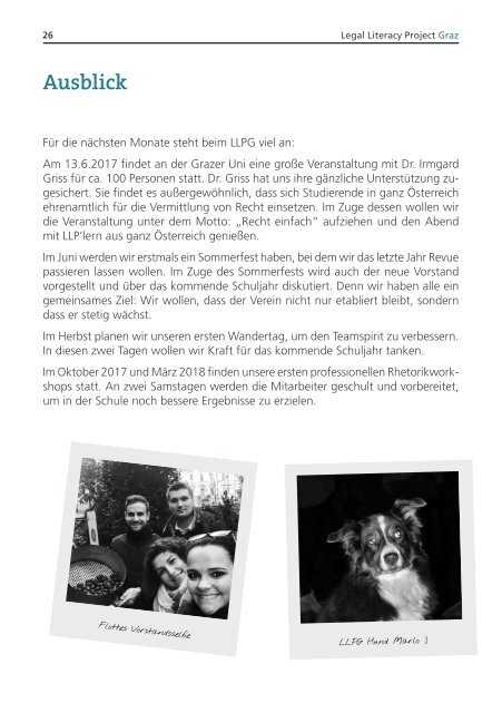 LLP Jahresbericht 2016/17