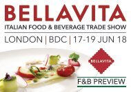 Bellavita F&B Preview