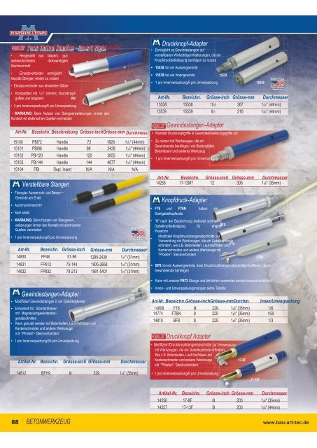 Catalog Marshalltown-BAT+