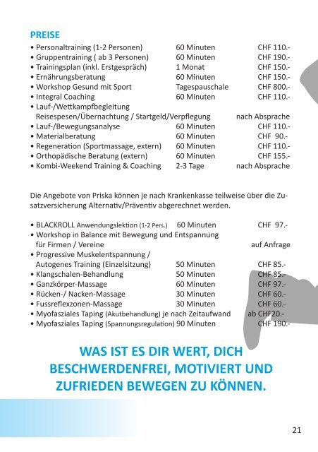 Pitsch Sport Programm 2018