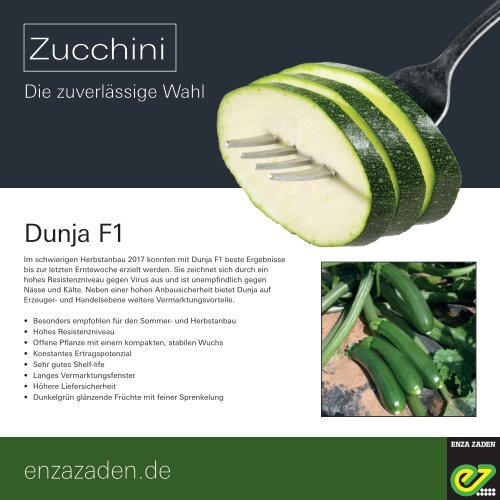 Zucchini Leaflet 2018