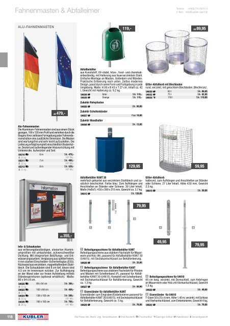 Hauptkatalog 2019 Kübler Sport