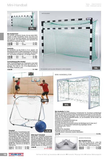 Hauptkatalog 2019 Kübler Sport