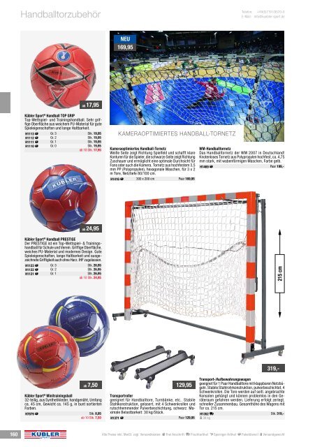 Hauptkatalog 2019 Kübler Sport