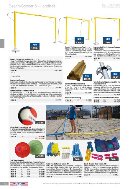 Hauptkatalog 2019 Kübler Sport