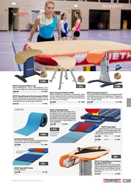 Hauptkatalog 2019 Kübler Sport