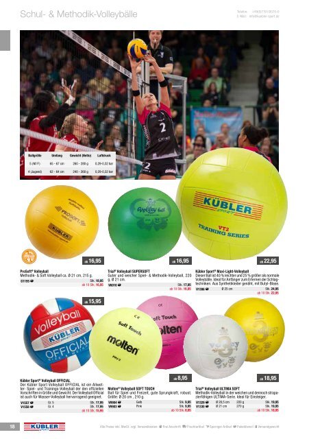 Hauptkatalog 2019 Kübler Sport