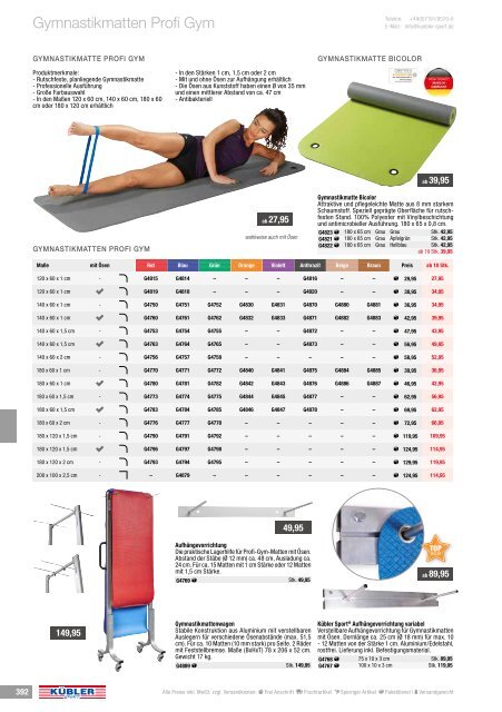 Hauptkatalog 2019 Kübler Sport