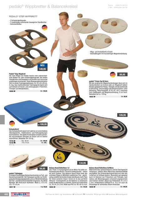 Hauptkatalog 2019 Kübler Sport