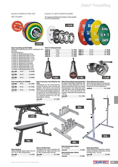 Hauptkatalog 2019 Kübler Sport