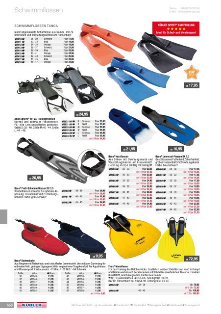 Hauptkatalog 2019 Kübler Sport