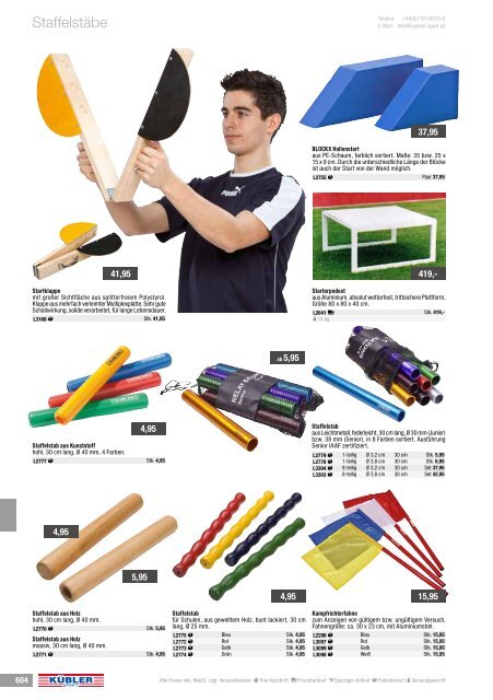 Hauptkatalog 2019 Kübler Sport