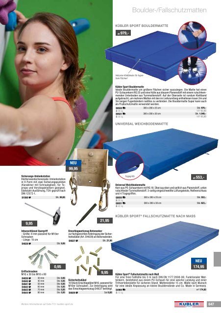 Hauptkatalog 2019 Kübler Sport