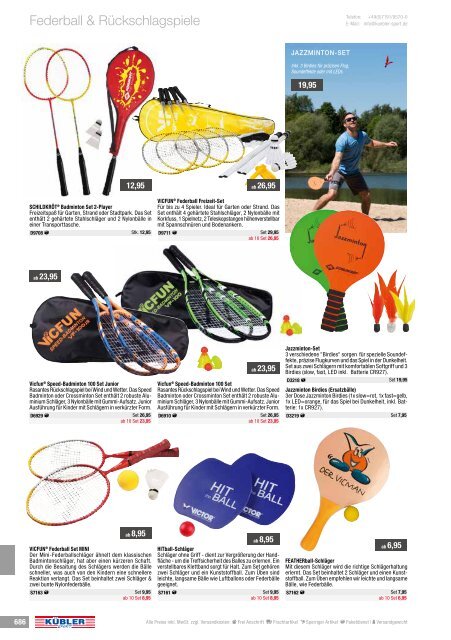 Hauptkatalog 2019 Kübler Sport