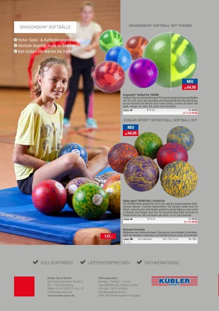 Hauptkatalog 2019 Kübler Sport