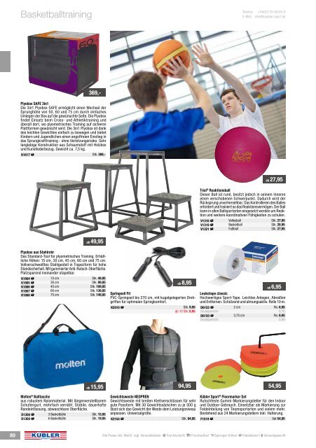 Hauptkatalog 2019 Kübler Sport