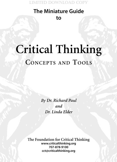 Critical Thinking for Transformative Justice