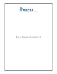 Dover Christian Spring 2018