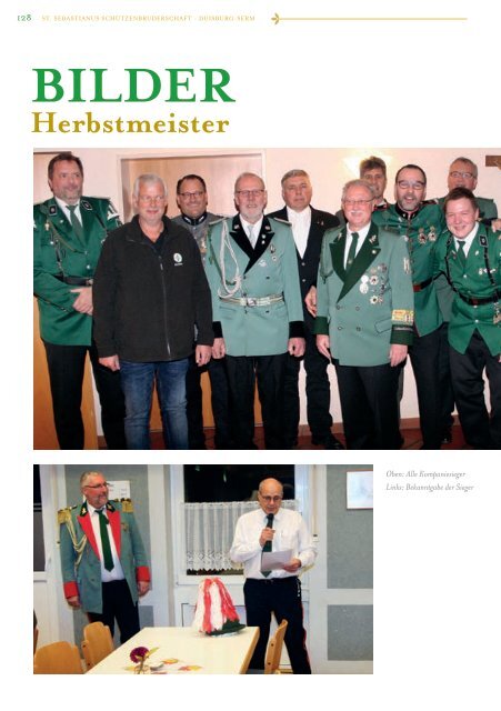 Schützenbruderschaft Serm Heft 2018