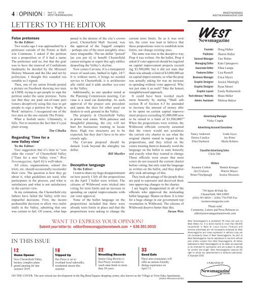 West Newsmagazine 4-11-18