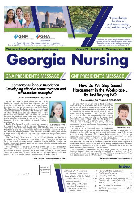 Georgia Nursing - May 2018