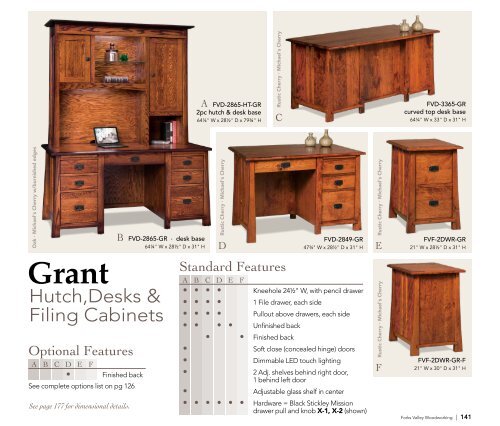 Forks Valley Woodworking 2018 Catalog