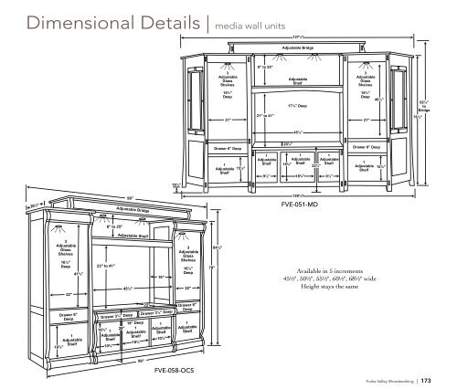 Forks Valley Woodworking 2018 Catalog