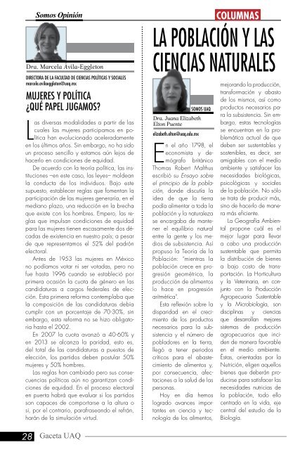 Gaceta UAQ 03 | Marzo 2018