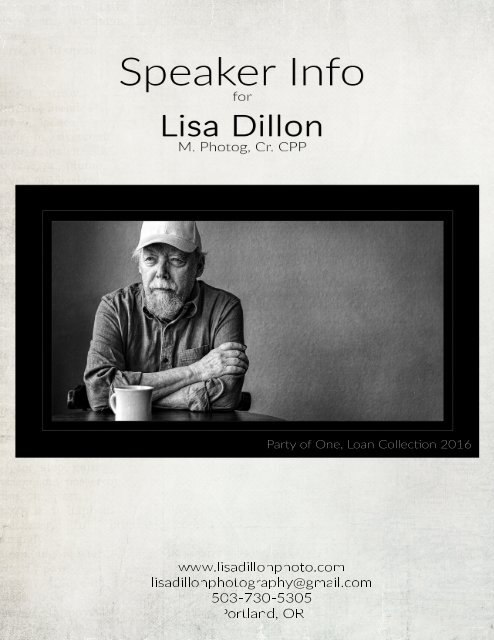 Lisa Dillon Speaker Info